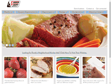Tablet Screenshot of barnesfoodland.com